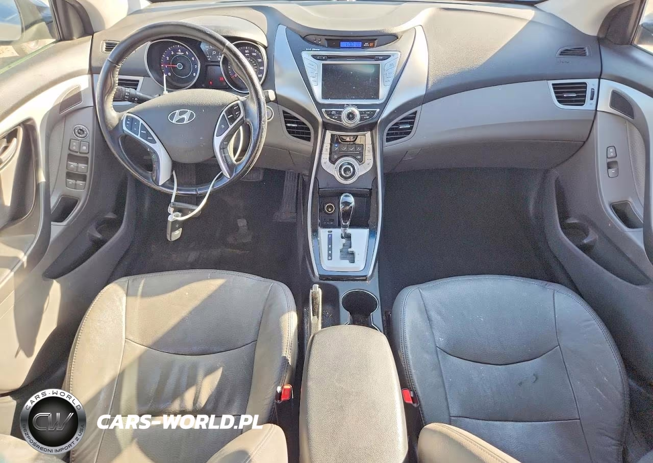 2012 Hyundai Elantra Limited VIN:5NPDH4AE4CH094211 - 8