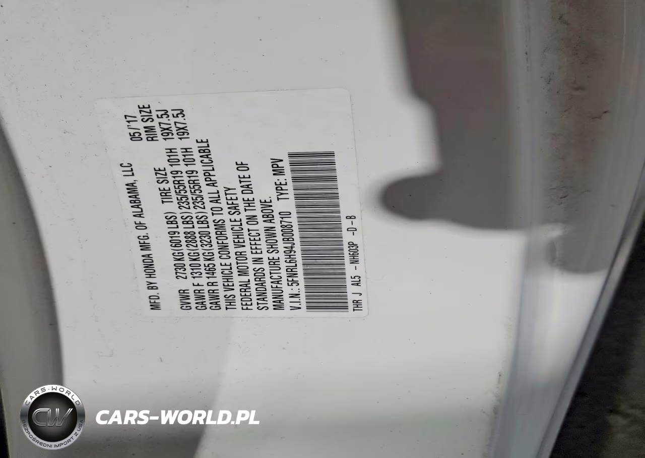 2018 Honda Odyssey Elite VIN:5FNRL6H94JB008710 - 14