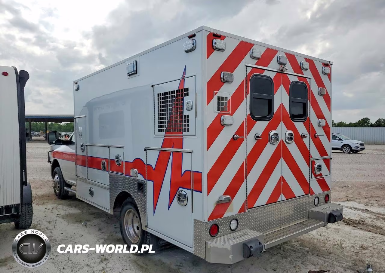 2018 Ram 3500 Frazer Ambulance VIN:3C7WRSBJ7JG188453 - 2