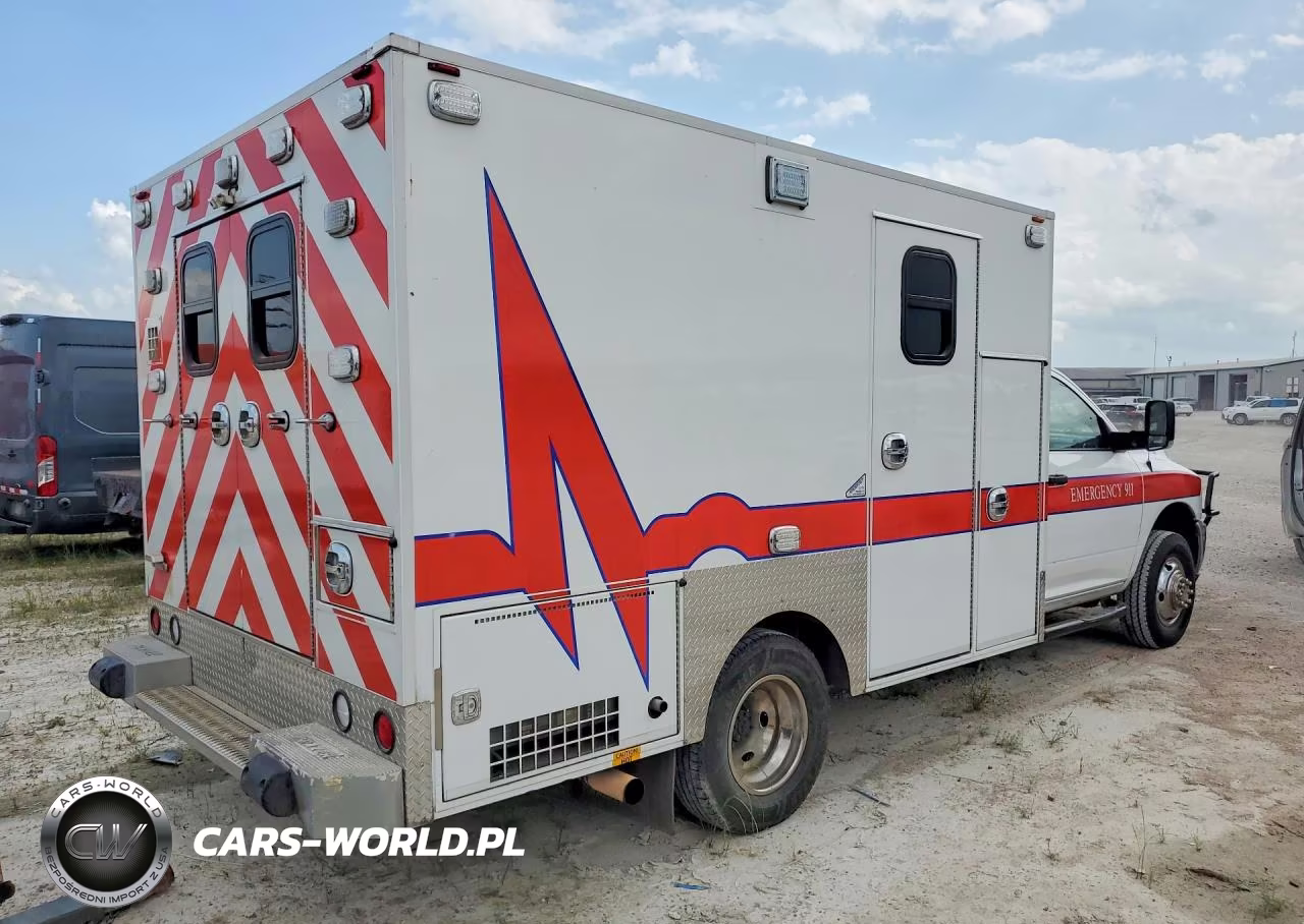 2018 Ram 3500 Frazer Ambulance VIN:3C7WRSBJ7JG188453 - 3