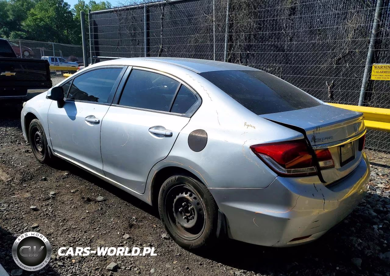 2013 Honda Civic Lx VIN:2HGFB2F53DH513409 - 2