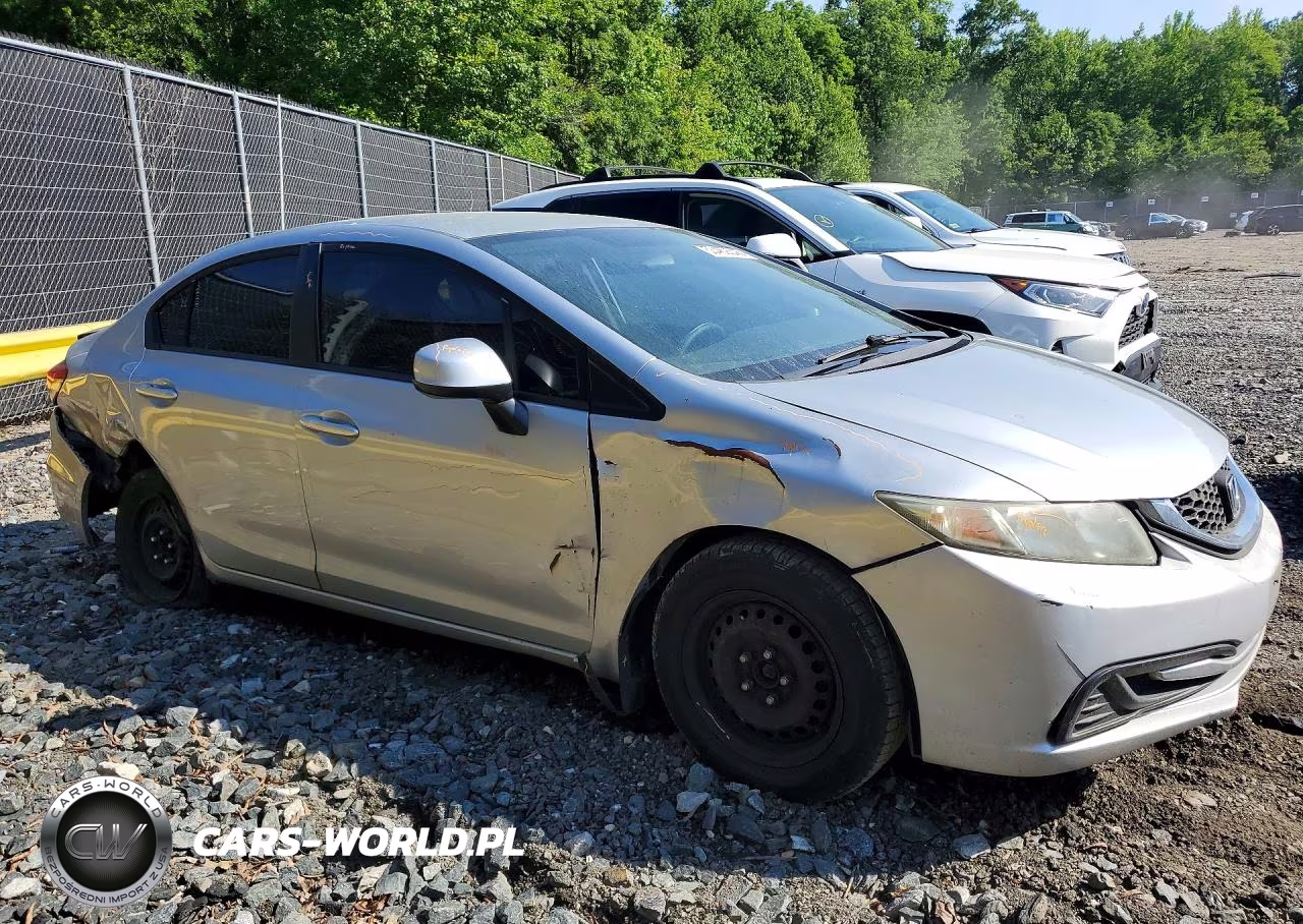 2013 Honda Civic Lx VIN:2HGFB2F53DH513409 - 4