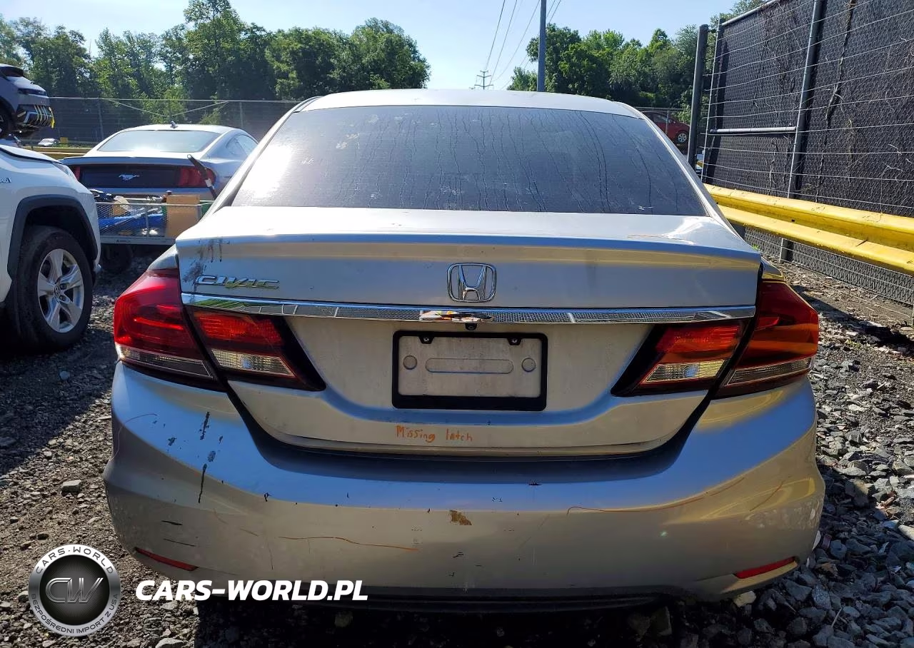2013 Honda Civic Lx VIN:2HGFB2F53DH513409 - 6