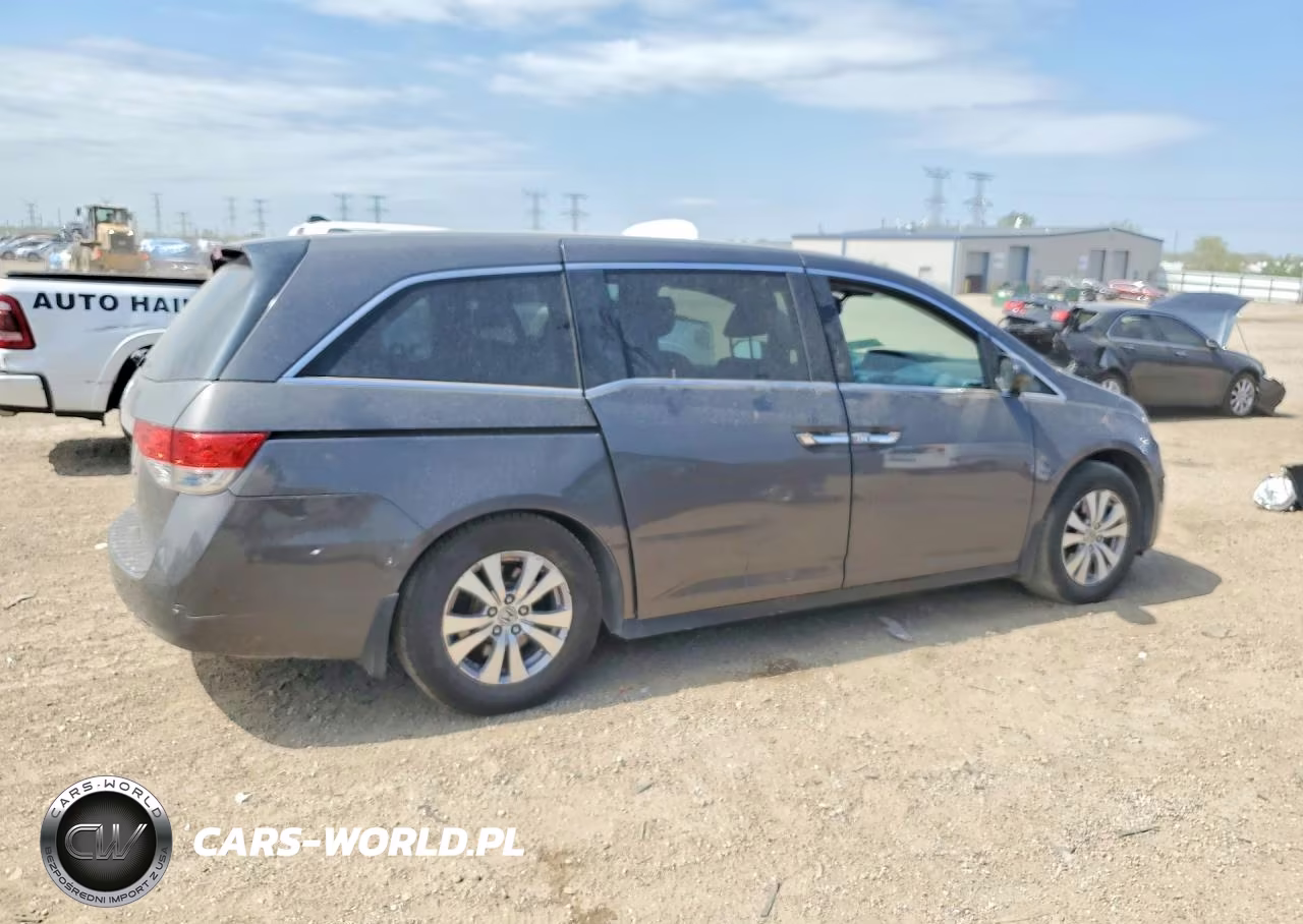 2014 Honda Odyssey Exl VIN:5FNRL5H66EB127932 - 3