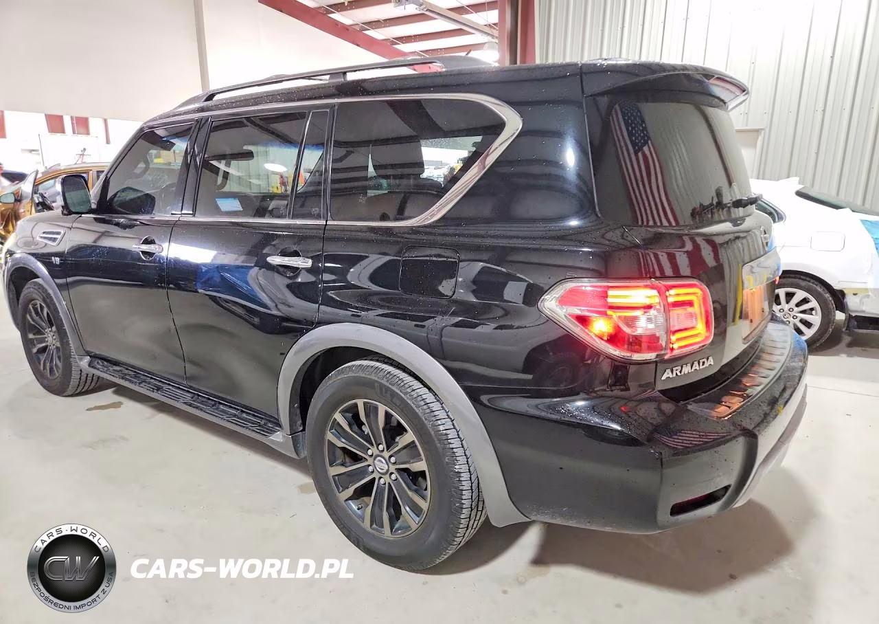 2017 Nissan Armada Platinum VIN:JN8AY2NF1H9303936 - 2