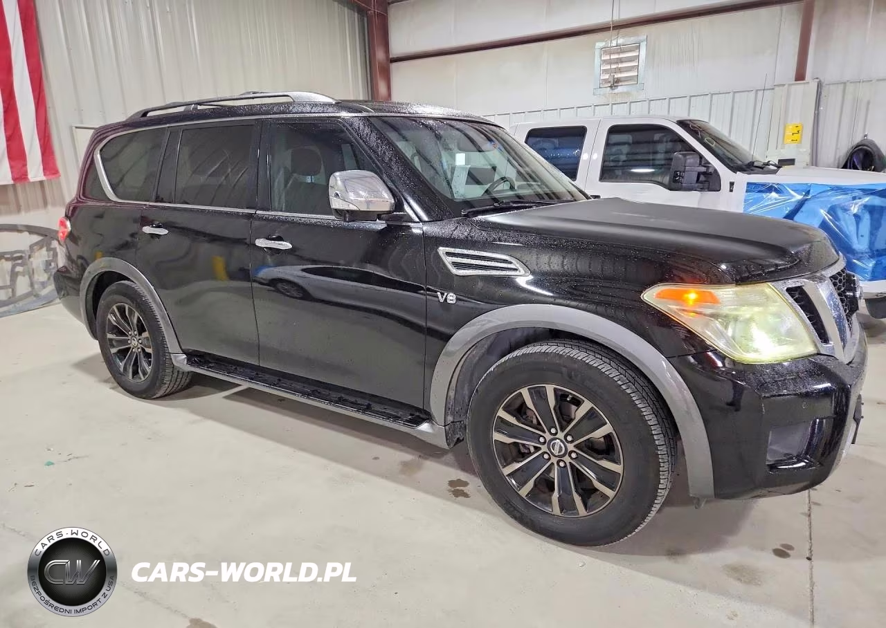 2017 Nissan Armada Platinum VIN:JN8AY2NF1H9303936 - 4
