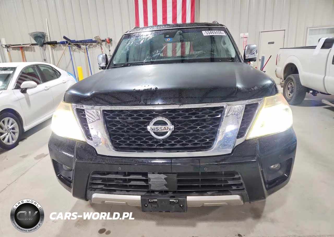 2017 Nissan Armada Platinum VIN:JN8AY2NF1H9303936 - 5