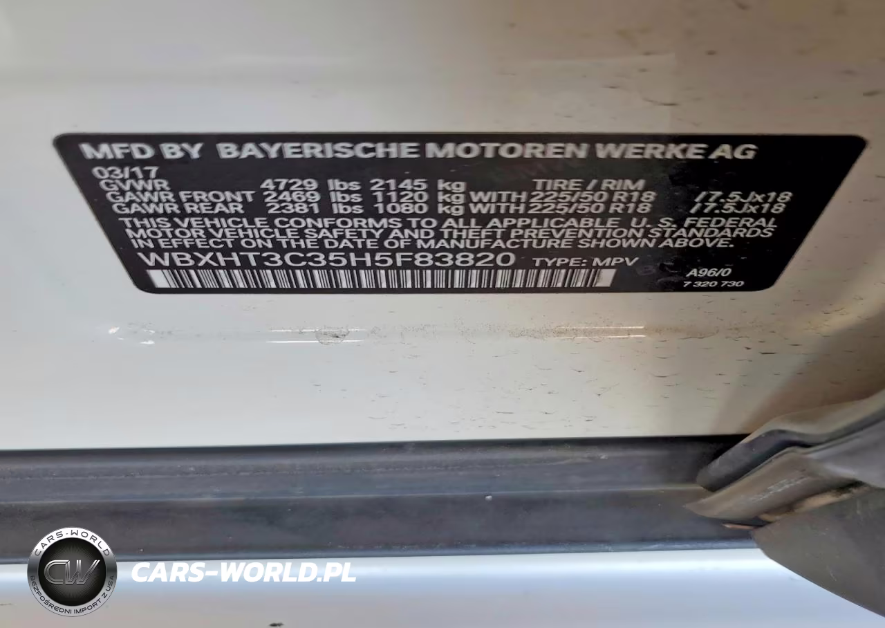 2017 BMW X1 xDrive28I VIN:WBXHT3C35H5F83820 - 12