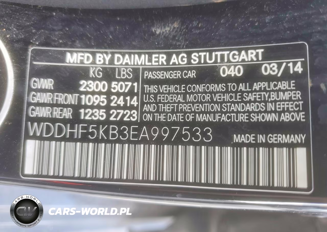 2014 Mercedes-Benz E 350 VIN:WDDHF5KB3EA997533 - 12