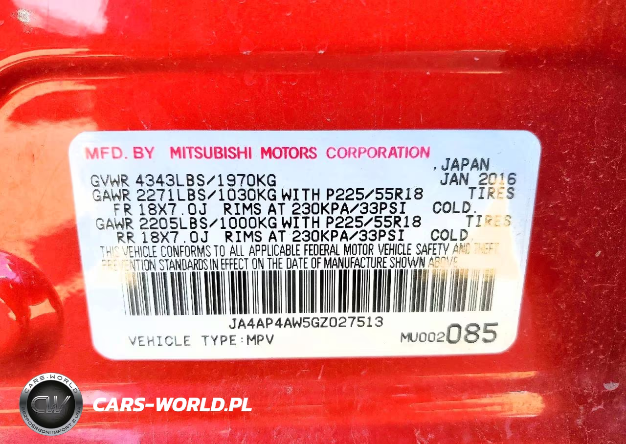2016 Mitsubishi Outlander Sport Sel VIN:JA4AP4AW5GZ027513 - 12