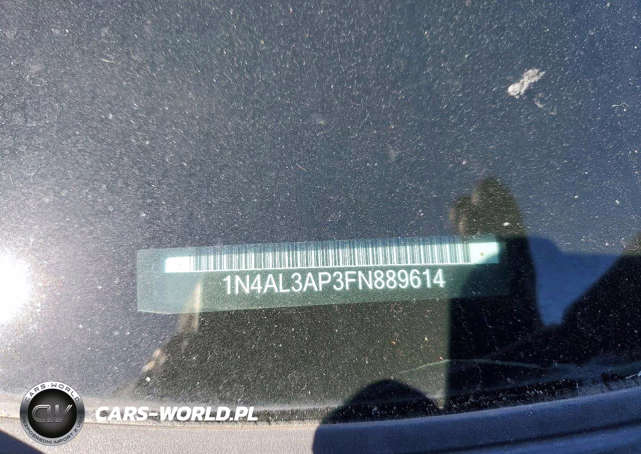 2015 Nissan Altima 2.5 VIN:1N4AL3AP3FN889614 - 12