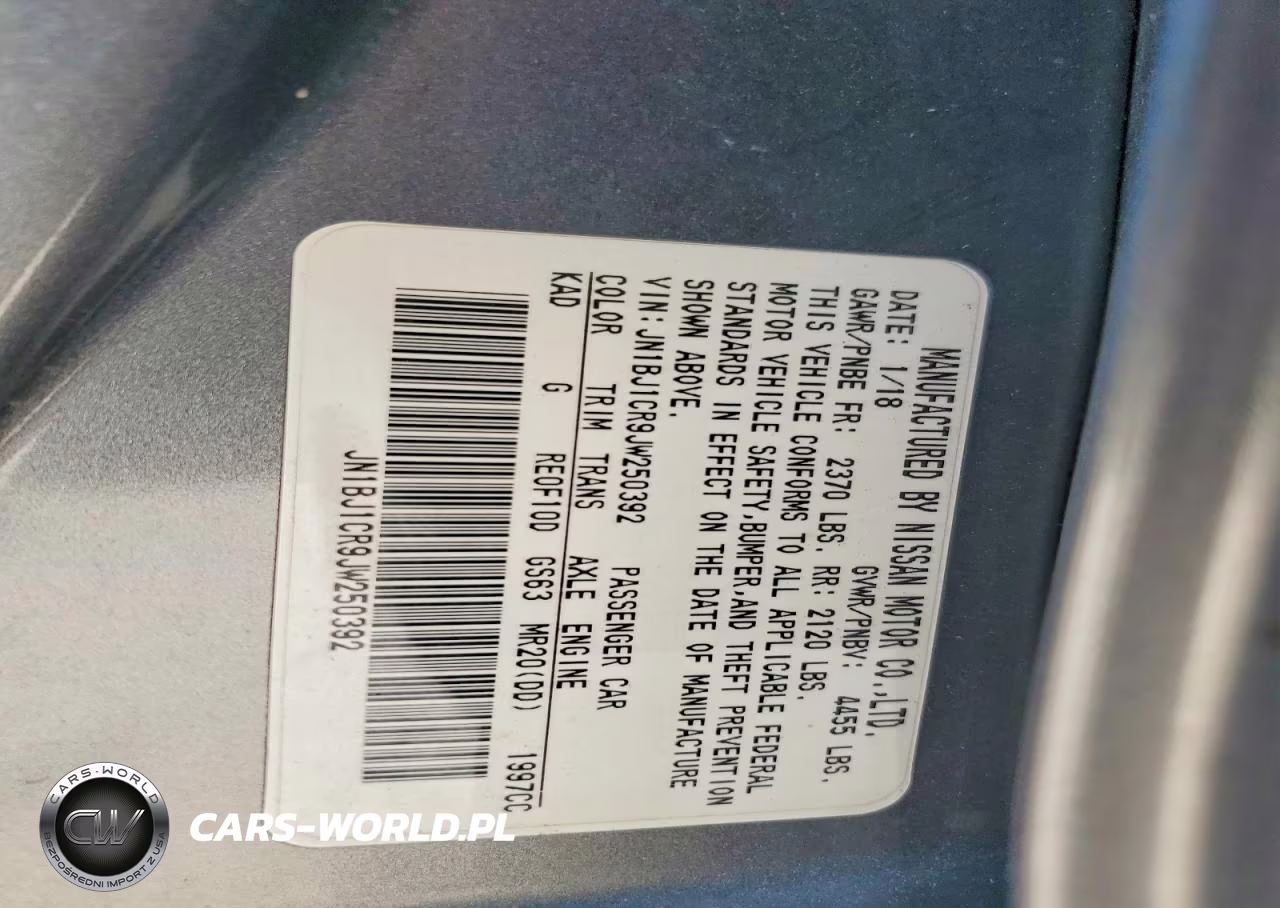 2018 Nissan Rogue Sport Sv VIN:JN1BJ1CR9JW250392 - 13