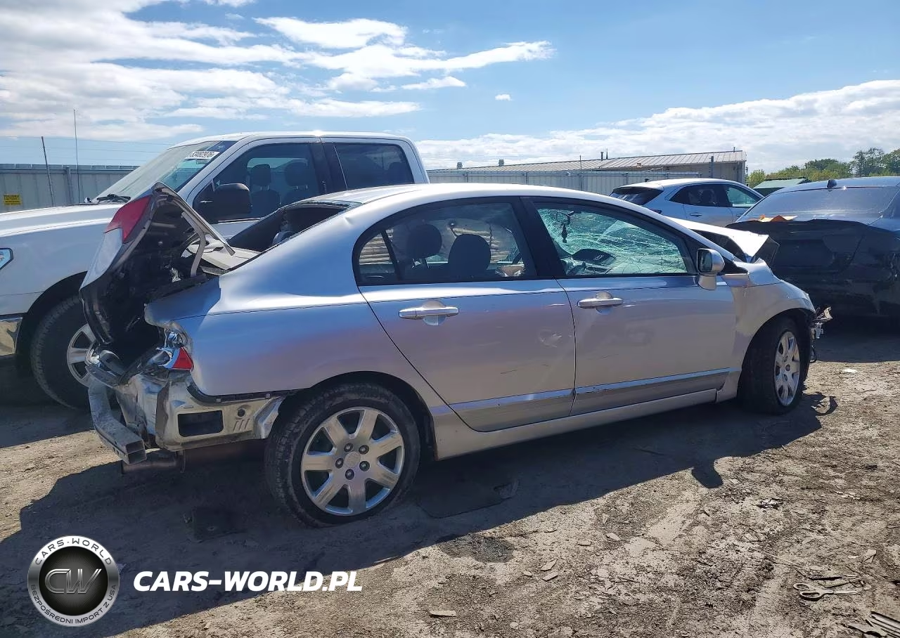 2011 Honda Civic Lx VIN:19XFA1F53BE028868 - 3