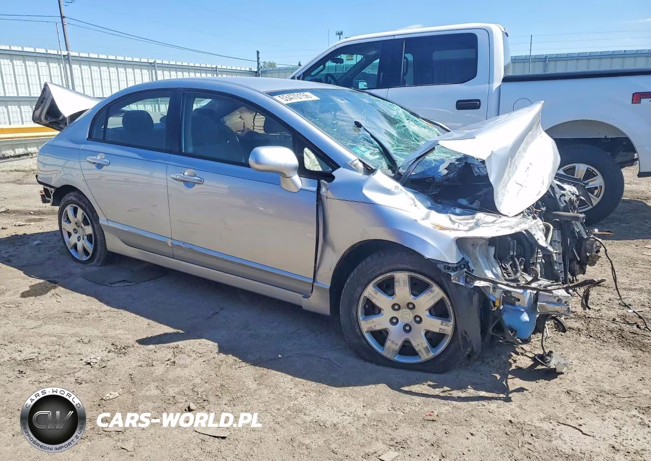 2011 Honda Civic Lx VIN:19XFA1F53BE028868 - 4