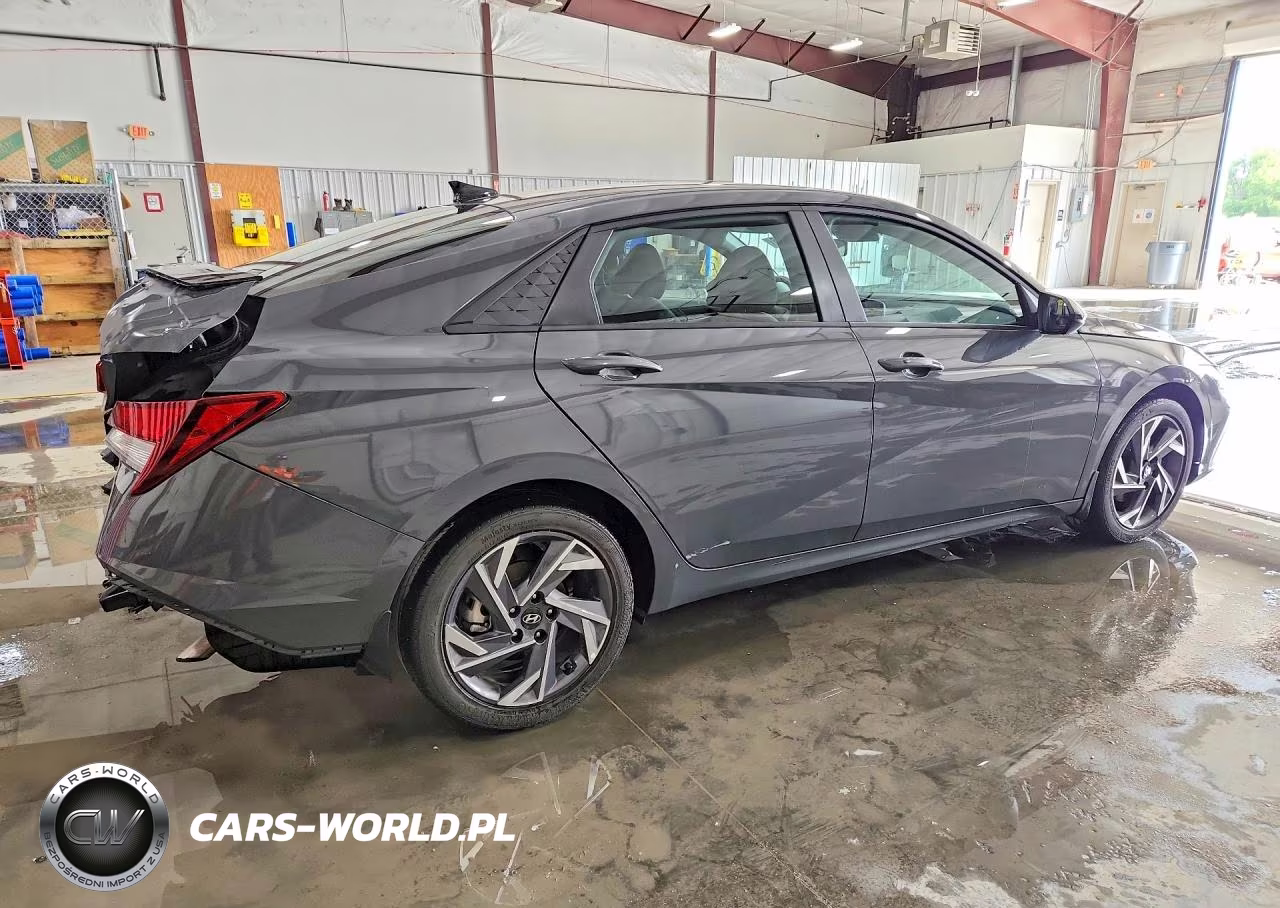 2025 Hyundai Elantra Sel Sport VIN:KMHLM4DG1SU039798 - 3