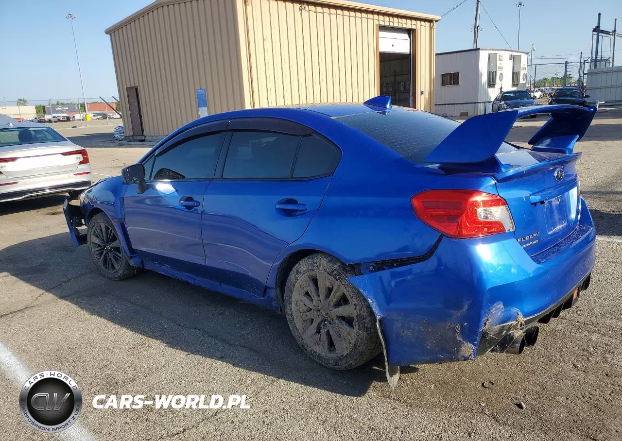 2018 Subaru Wrx VIN:JF1VA1A60J9808900 - 2