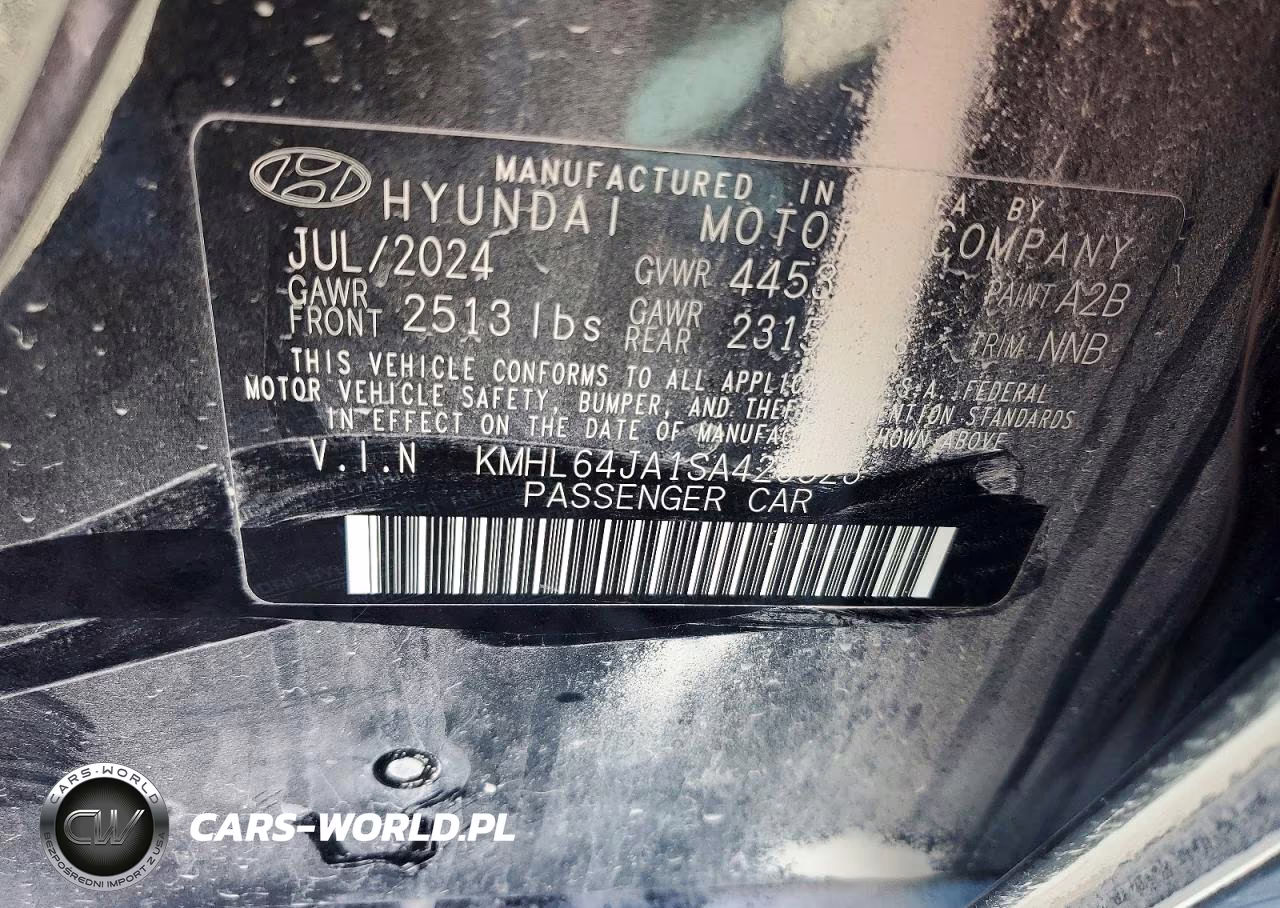 2025 Hyundai Sonata Sel VIN:KMHL64JA1SA429523 - 12
