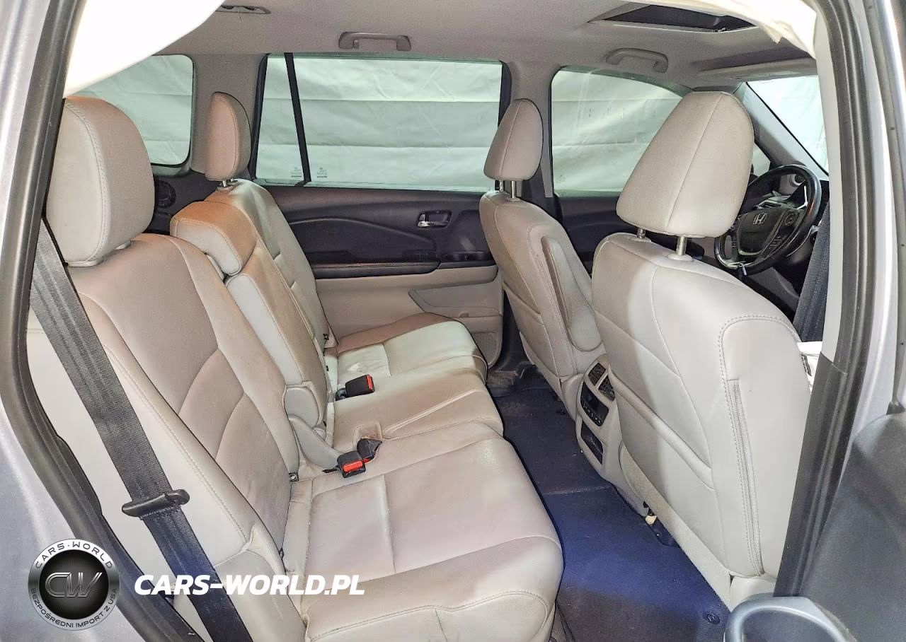 2017 Honda Pilot Exl VIN:5FNYF6H53HB049503 - 11