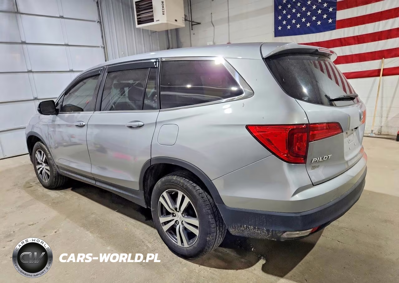 2017 Honda Pilot Exl VIN:5FNYF6H53HB049503 - 2