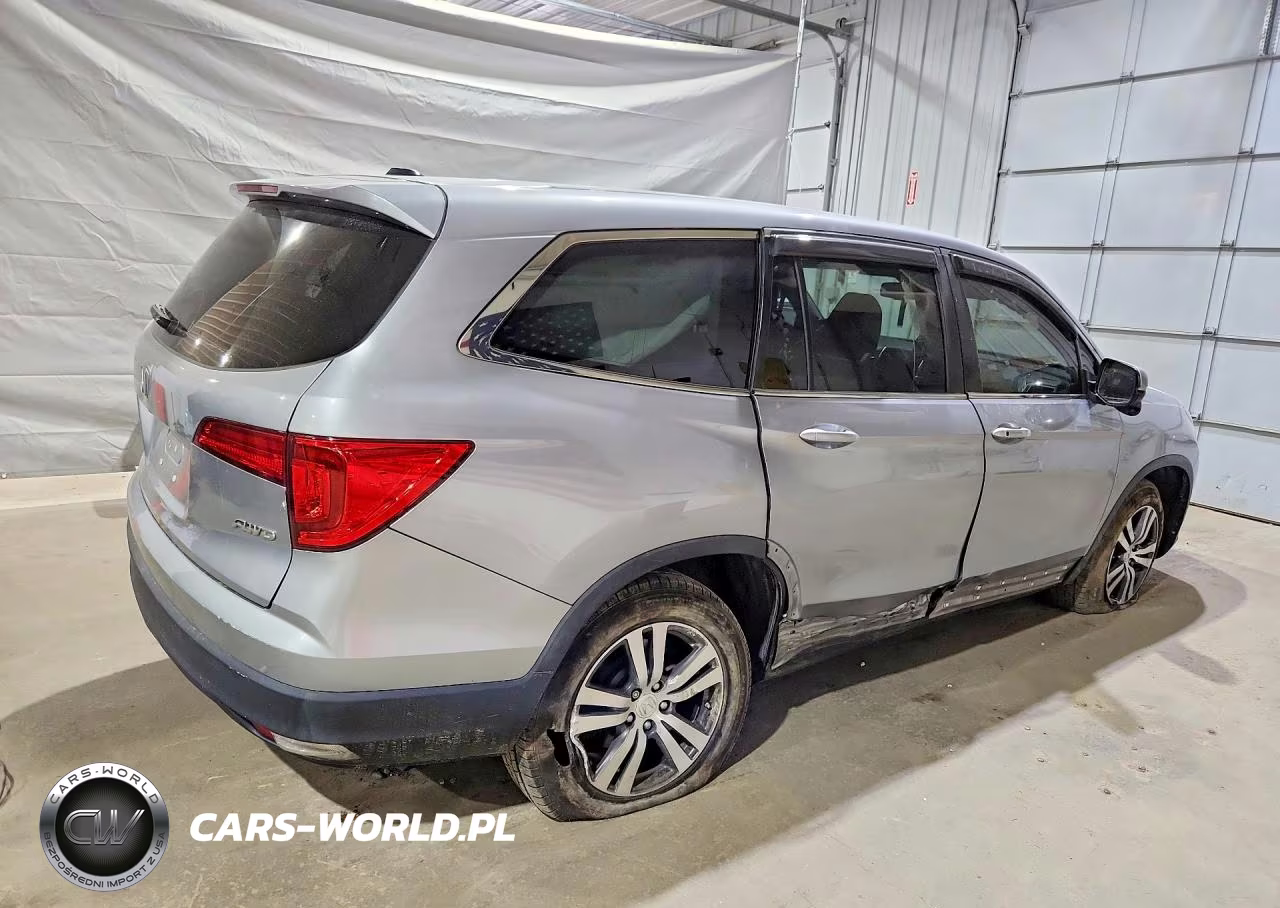 2017 Honda Pilot Exl VIN:5FNYF6H53HB049503 - 3