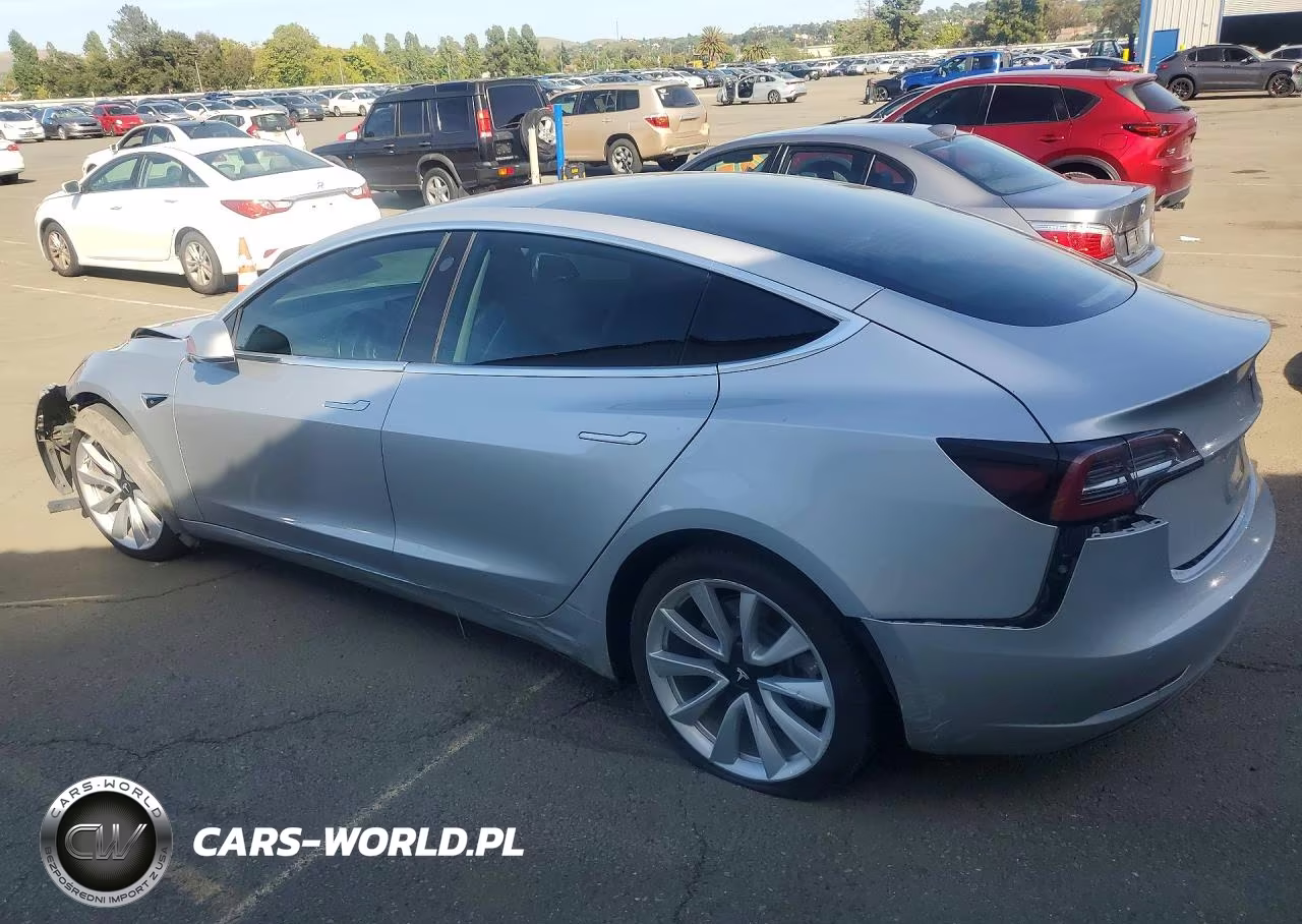 2018 Tesla Model 3 VIN:5YJ3E1EB1JF091300 - 2