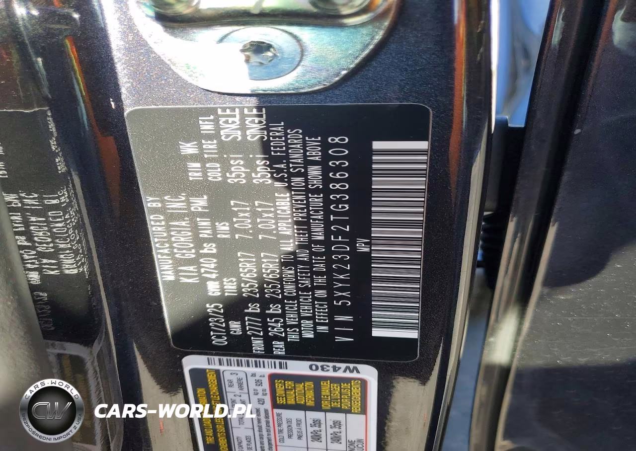 2026 Kia Sportage Lx VIN:5XYK23DF2TG386308 - 14
