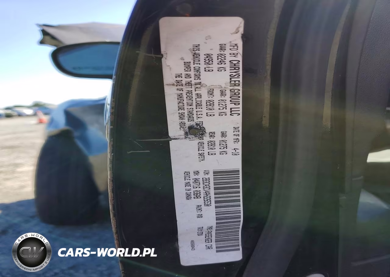 2010 Dodge Charger Sxt VIN:2B3CA3CV4AH226530 - 12