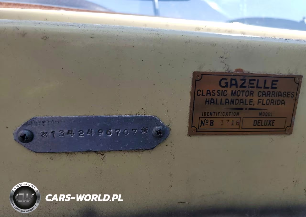 1974 Gaze Deluxe VIN:1342496707 - 12