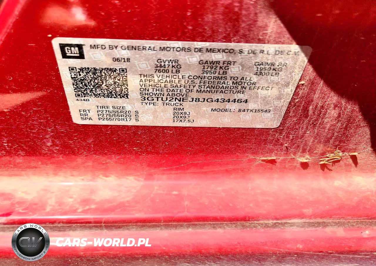2018 GMC Sierra K1500 Slt VIN:3GTU2NEJ8JG434464 - 12