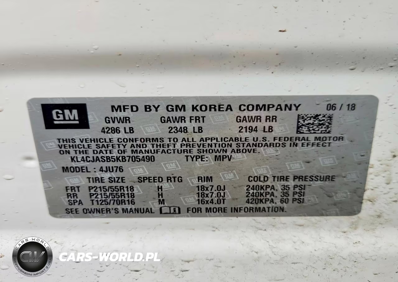 2019 Buick Encore Preferred VIN:KL4CJASB5KB705490 - 13