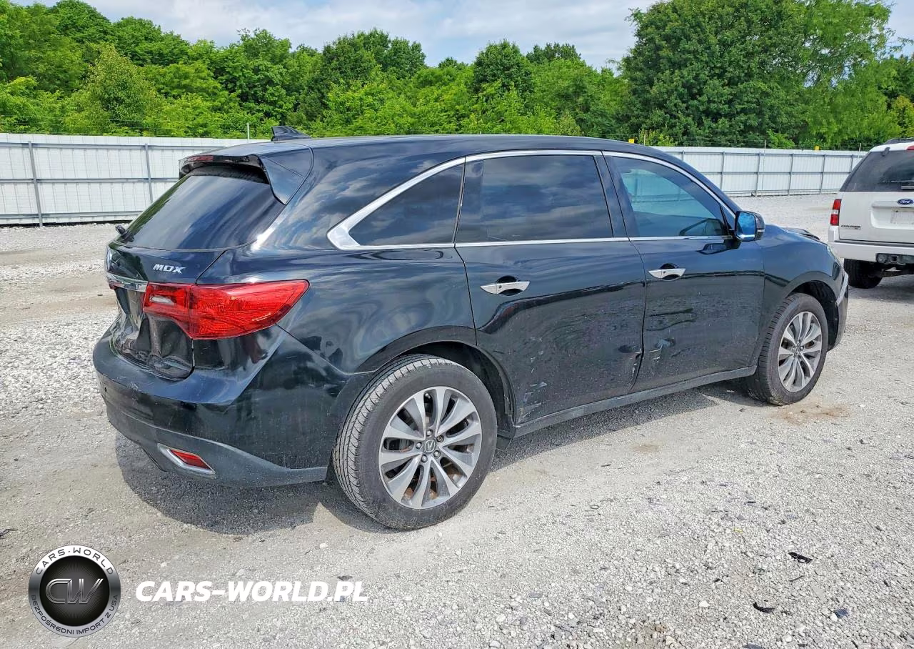 2016 Acura Mdx Technology VIN:5FRYD3H47GB014259 - 3