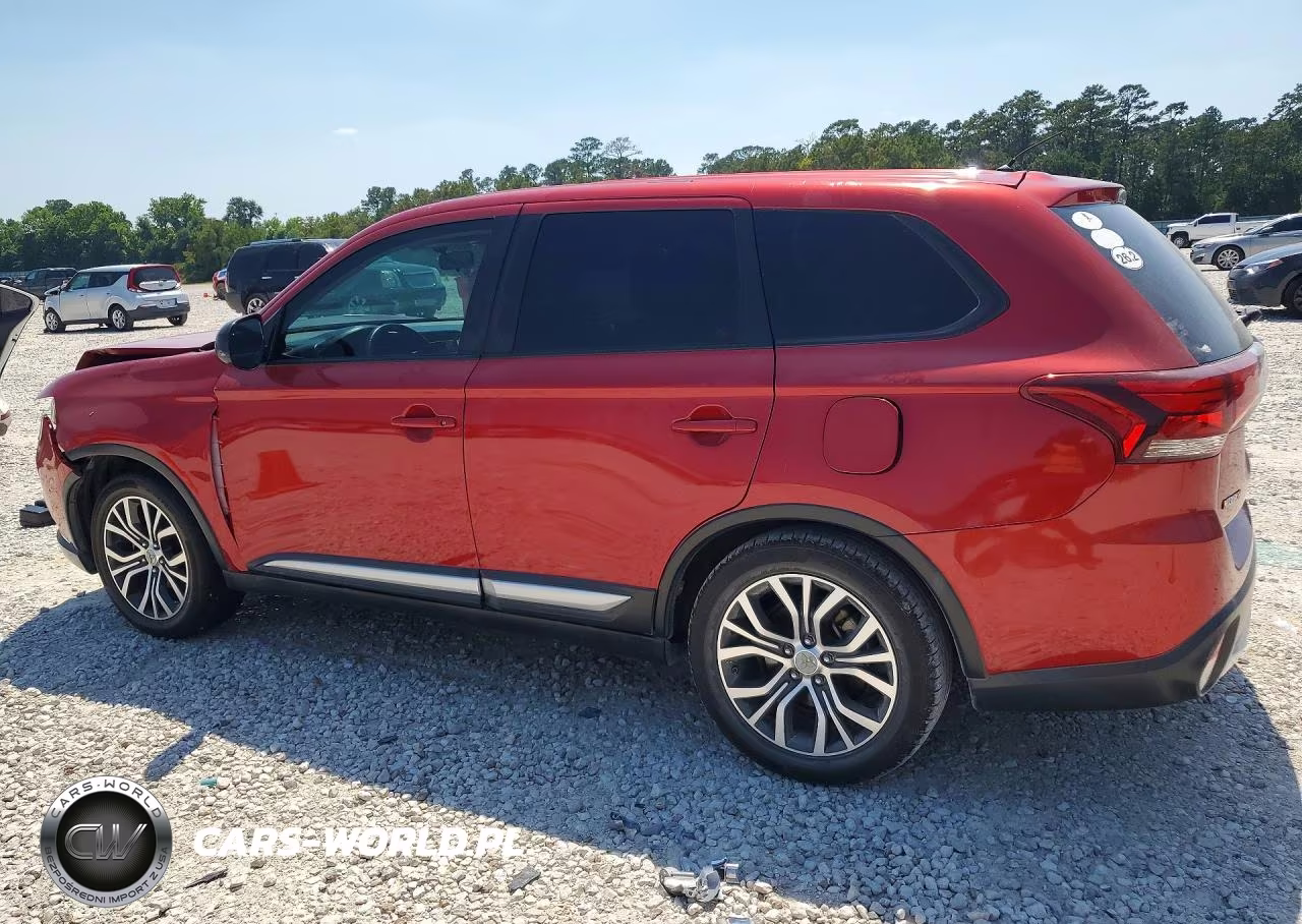 2016 Mitsubishi Outlander Es VIN:JA4AD2A35GZ038644 - 2