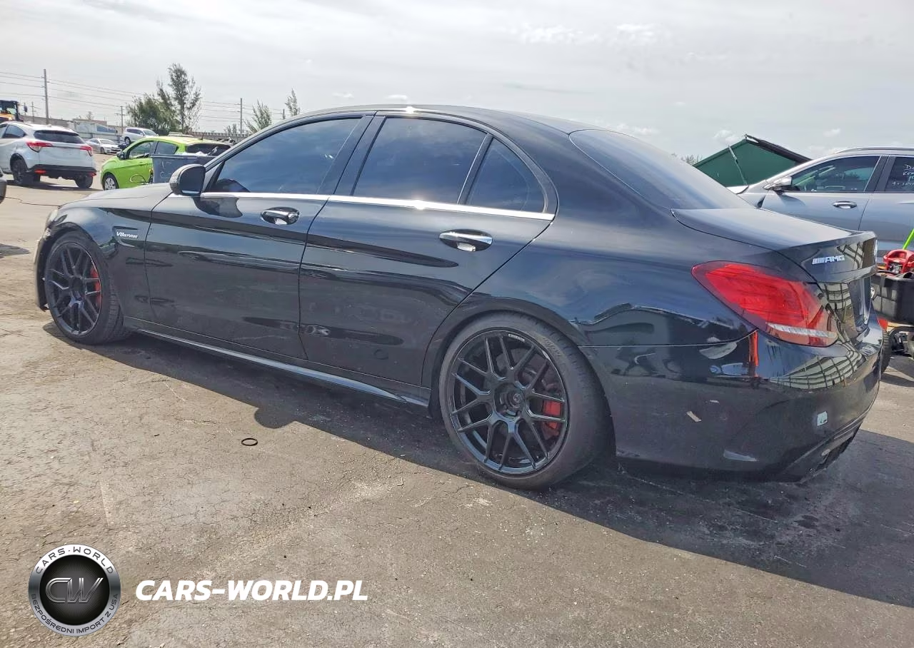 2019 Mercedes-Benz Amg C 63 VIN:55SWF8GB1KU309297 - 2