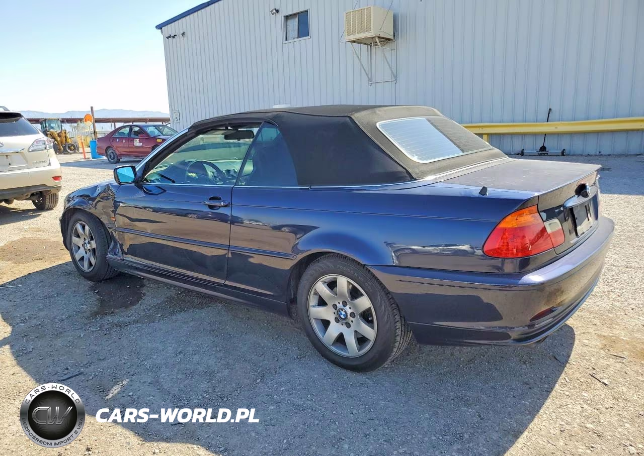2001 BMW 325 Ci VIN:WBABS33411JY50070 - 2