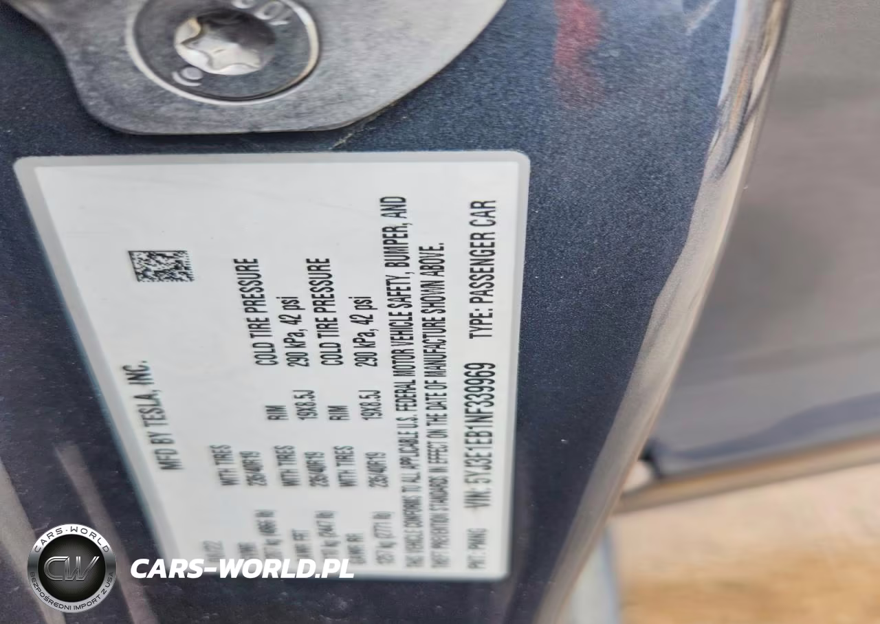 2022 Tesla Model 3 VIN:5YJ3E1EB1NF339969 - 12