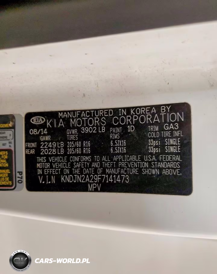2015 Kia Soul Base VIN:KNDJN2A29F7141473 - 13