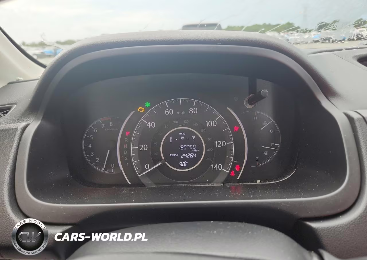 2013 Honda Cr-V Lx VIN:2HKRM3H31DH521376 - 9