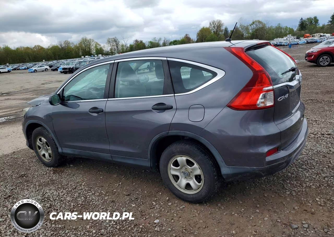 2015 Honda Cr-V Lx VIN:5J6RM4H3XFL066333 - 2