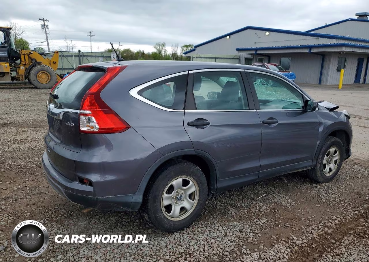 2015 Honda Cr-V Lx VIN:5J6RM4H3XFL066333 - 3