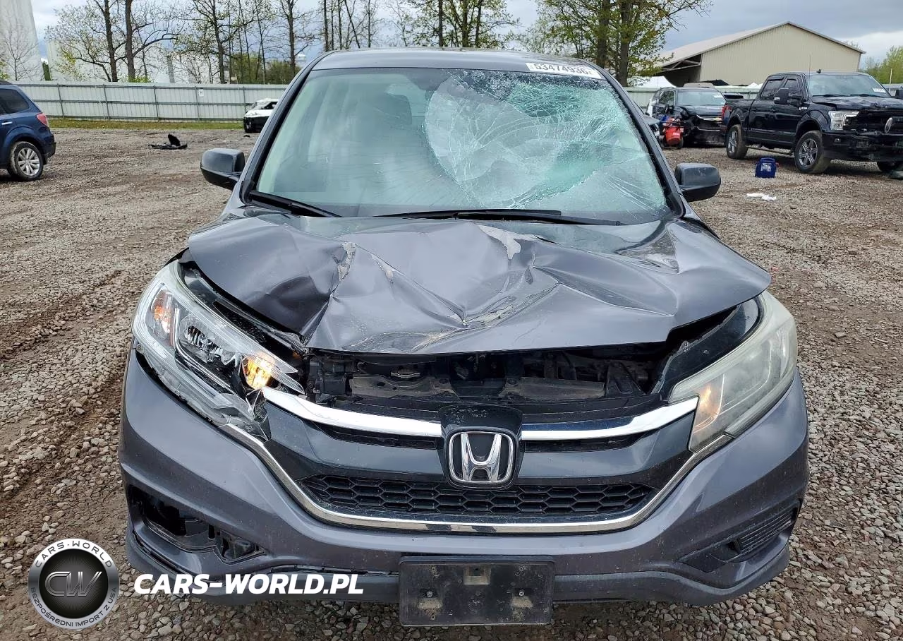 2015 Honda Cr-V Lx VIN:5J6RM4H3XFL066333 - 5