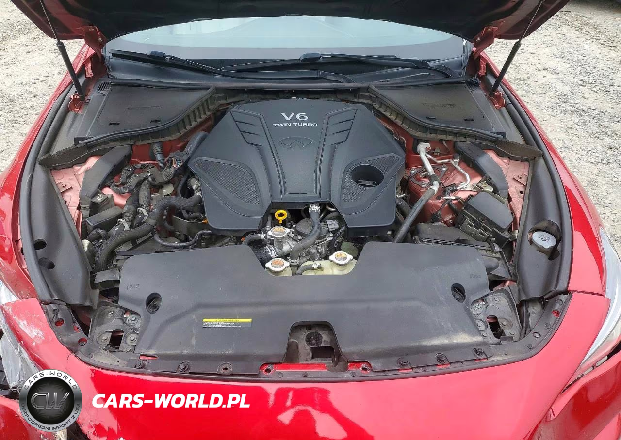 2019 Infiniti Q60 Red Sport 400 VIN:JN1FV7EL2KM440761 - 11