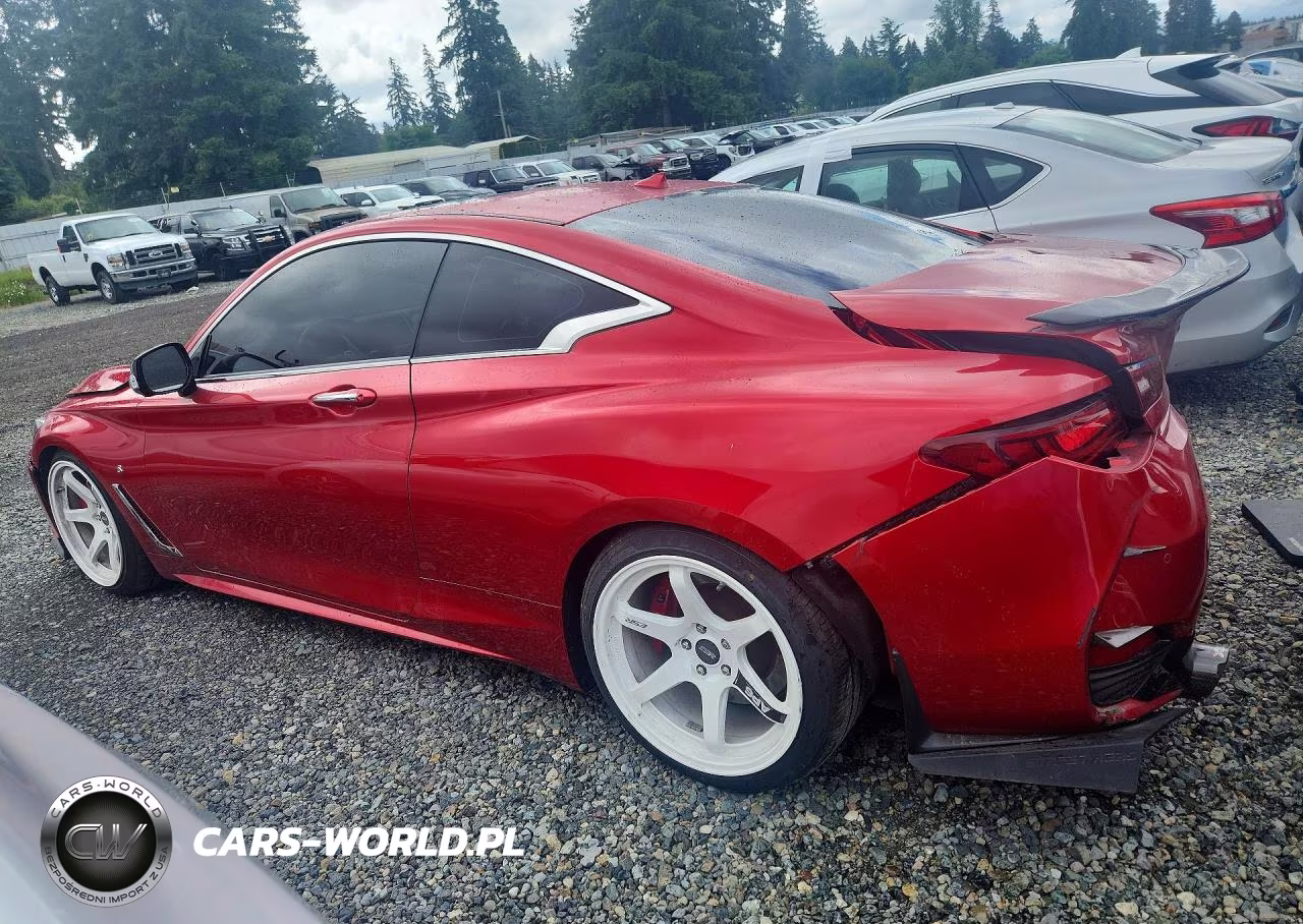2019 Infiniti Q60 Red Sport 400 VIN:JN1FV7EL2KM440761 - 2