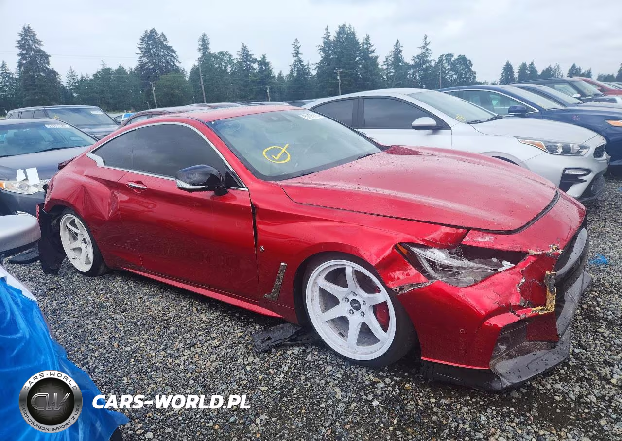 2019 Infiniti Q60 Red Sport 400 VIN:JN1FV7EL2KM440761 - 4