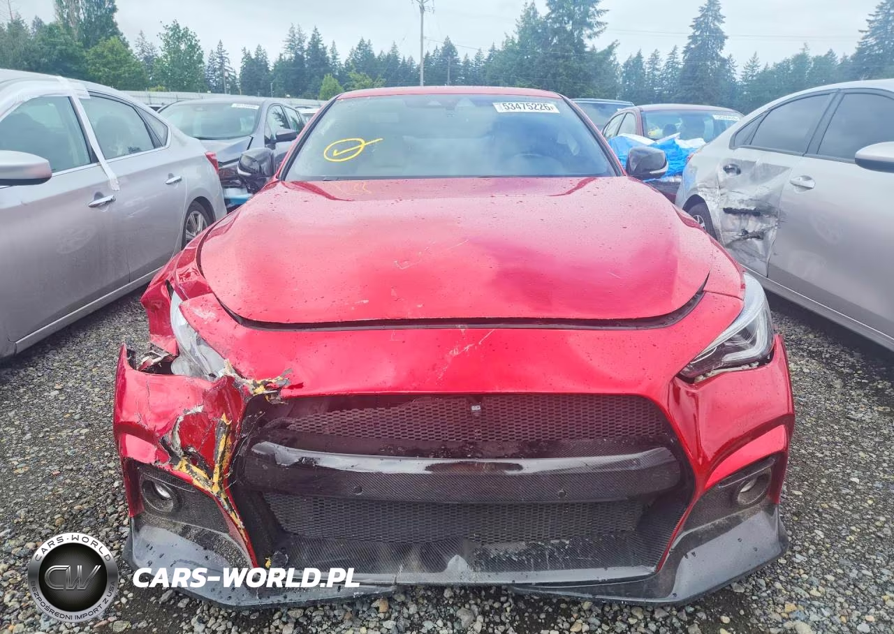 2019 Infiniti Q60 Red Sport 400 VIN:JN1FV7EL2KM440761 - 5