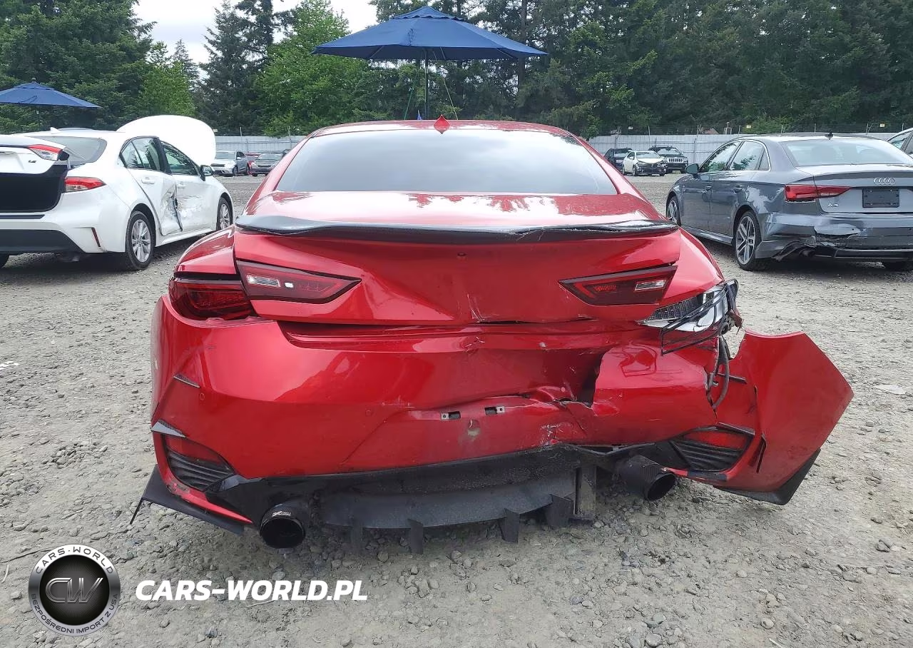 2019 Infiniti Q60 Red Sport 400 VIN:JN1FV7EL2KM440761 - 6