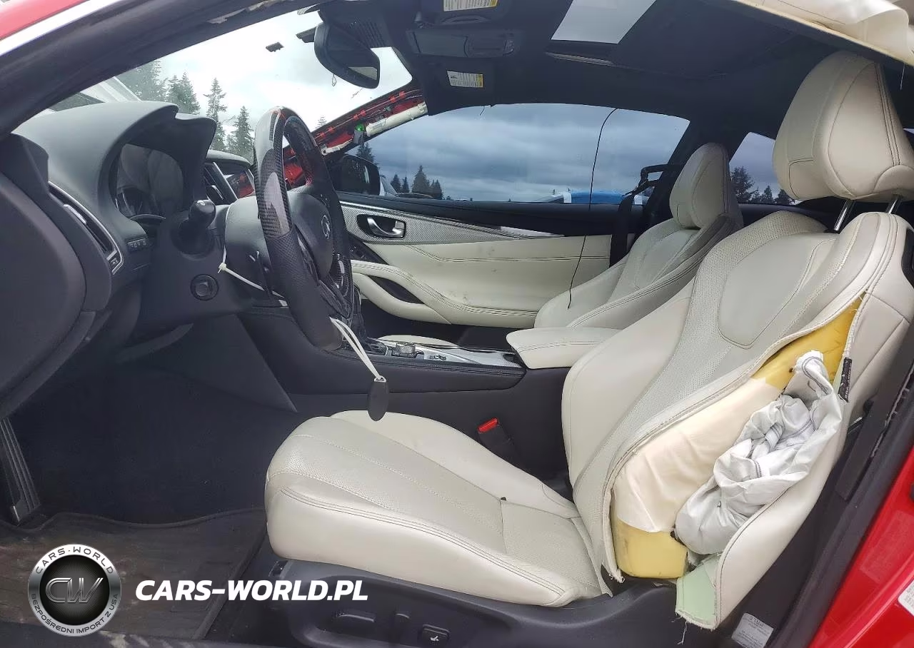 2019 Infiniti Q60 Red Sport 400 VIN:JN1FV7EL2KM440761 - 7