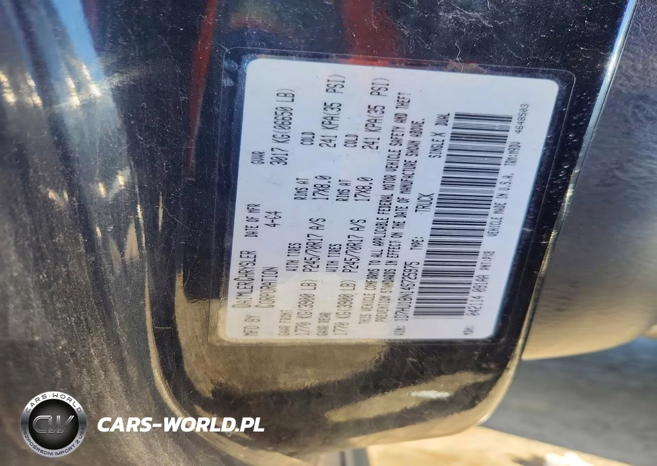 2004 Dodge Ram 1500 St VIN:1D7HU18N14S725975 - 12