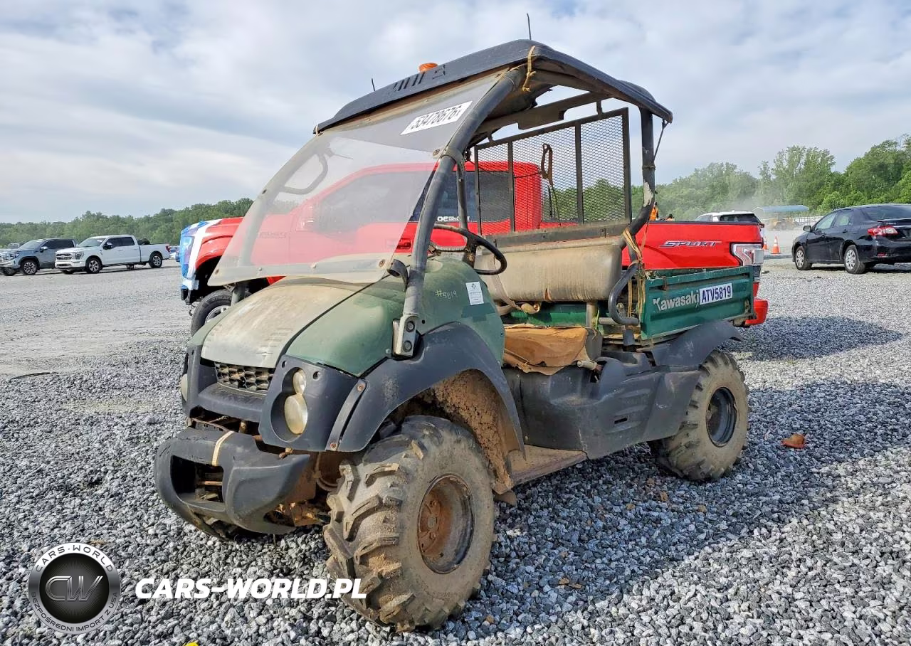 2011 Kawasaki Kaf400 VIN:JK1AFEA18BB555819 - 2