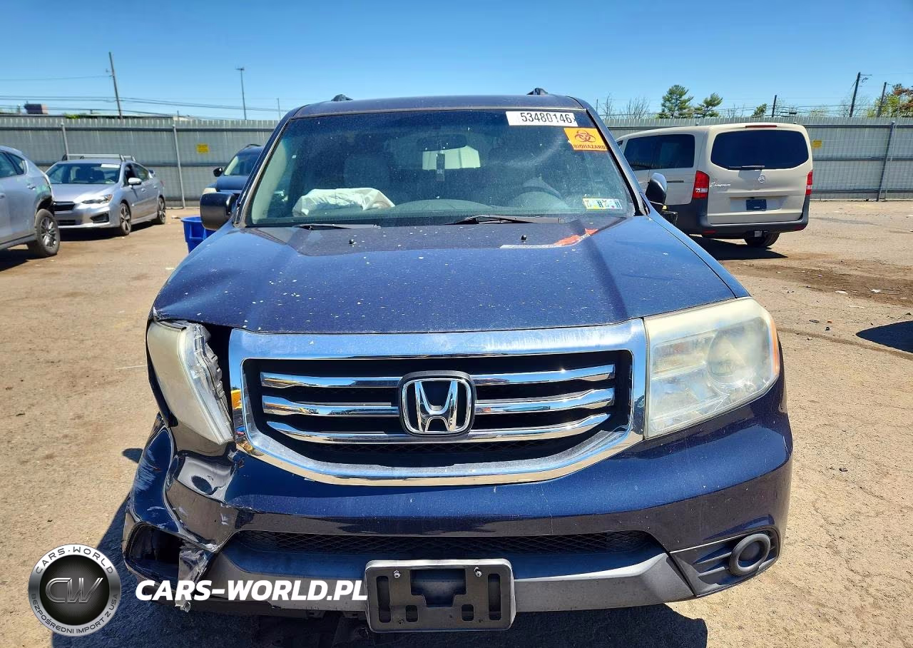 2012 Honda Pilot Lx VIN:5FNYF4H20CB039823 - 5