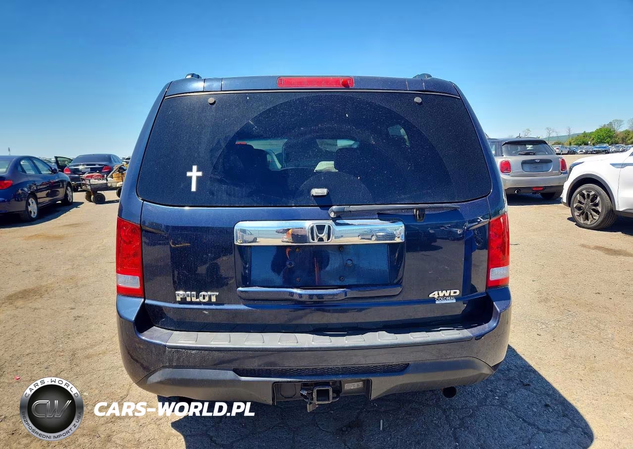 2012 Honda Pilot Lx VIN:5FNYF4H20CB039823 - 6